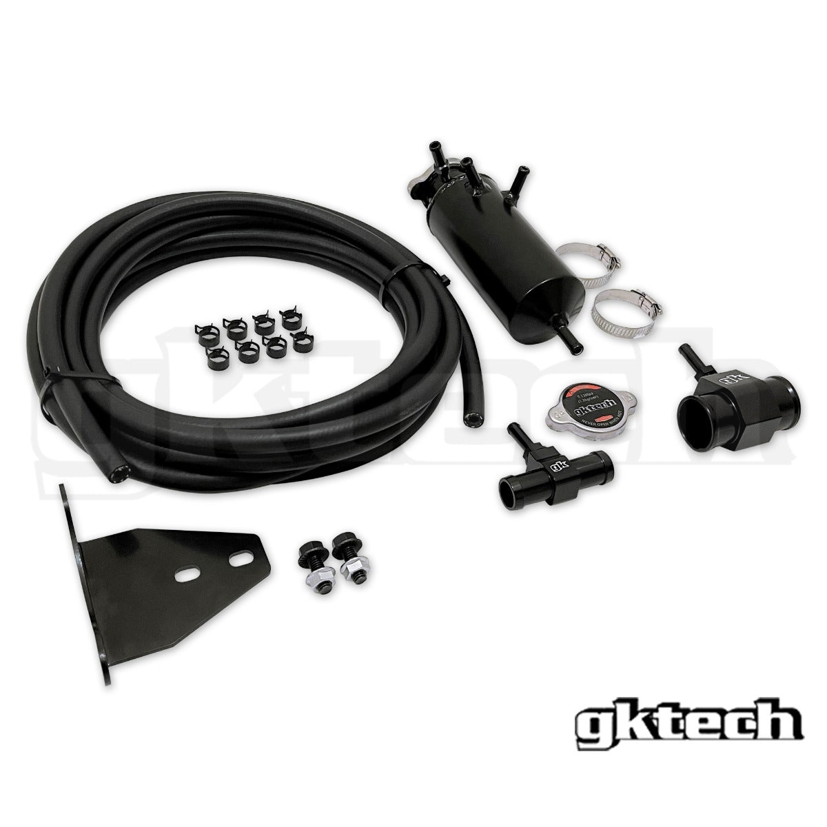 GKTech Z34 370Z bolt on coolant swirl pot setup (Z34SWIRL)