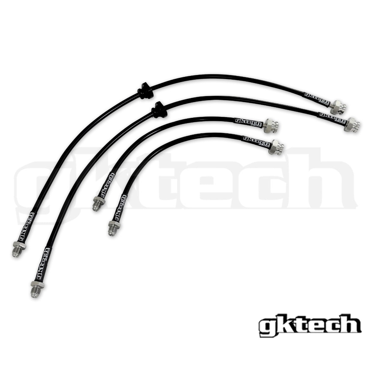 GKTech S13, 180SX to Z32, GTST, GT-R conversion braided brake lines (S13X-CONVN-KIT2)