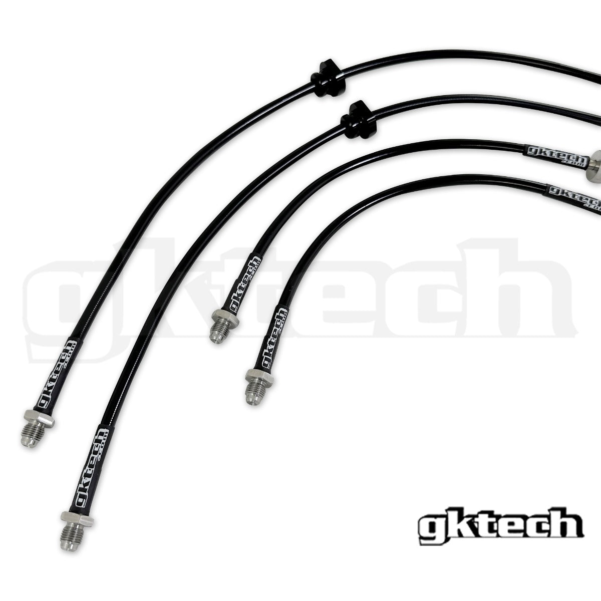 GKTech S14, S15 to Z32, Skyline conversion braided brake lines (S13X-CONVN-KIT)