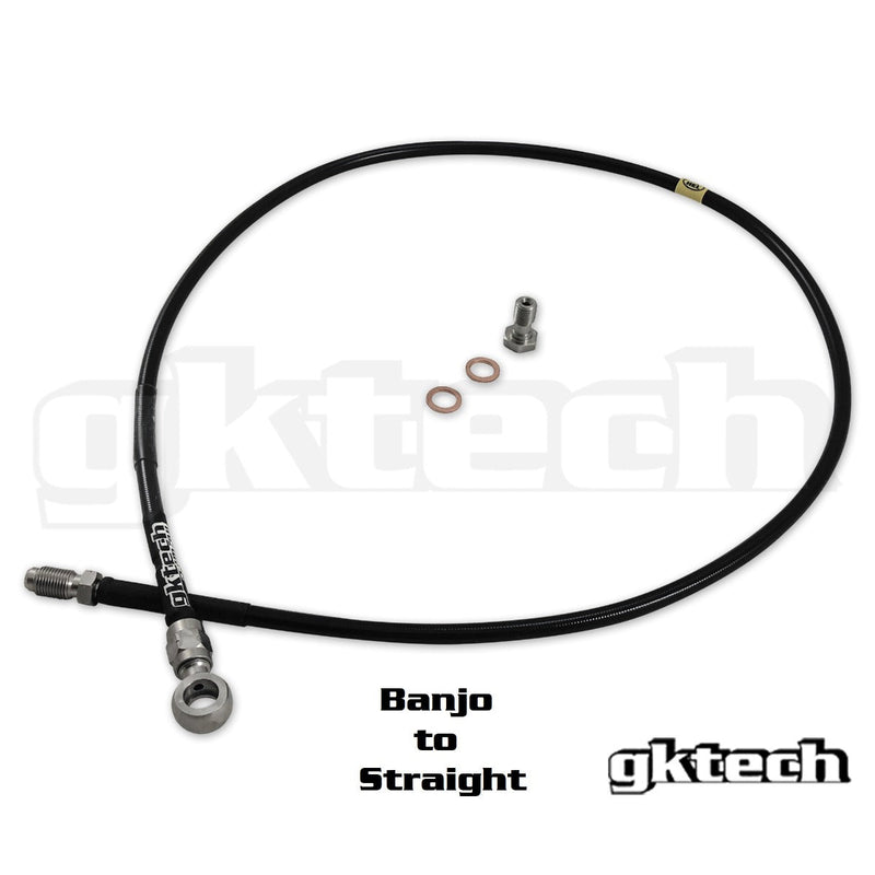 GKTech Banjo to Straight for S/R Chassis Z33, Z34 Conversion braided clutch line (Z33X-BAST)