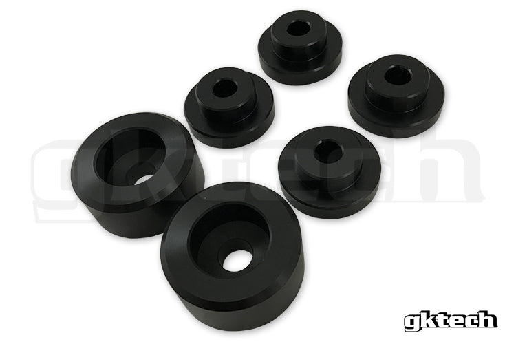 GKTech S/R Chassis Solid diff bushes (SOLIDDIFF)