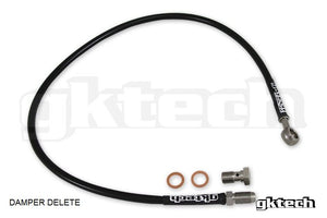 GKTech S13, S14, S15 Damper Delete for S13, S14, S15 braided clutch line - RHD (CLCH-LINE)