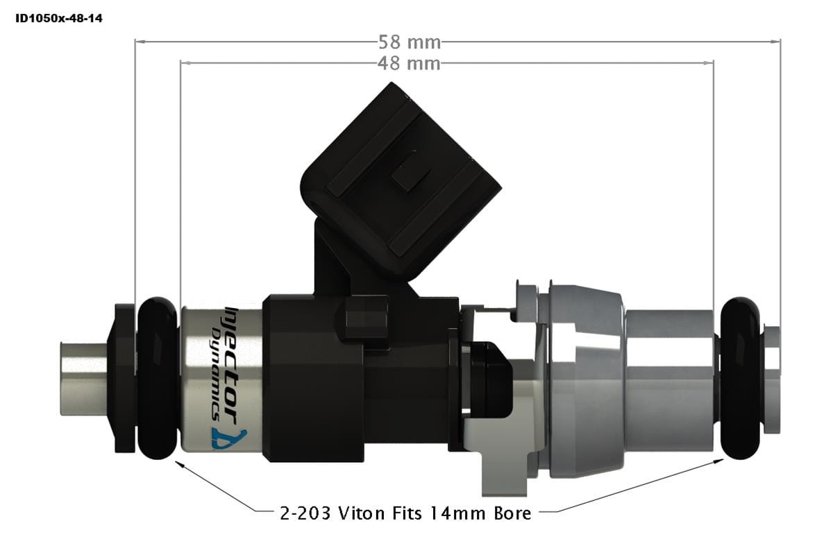 Injector Dynamics Injector Dynamics ID1050x Fuel Injectors 1050.48.14.14.6 SR