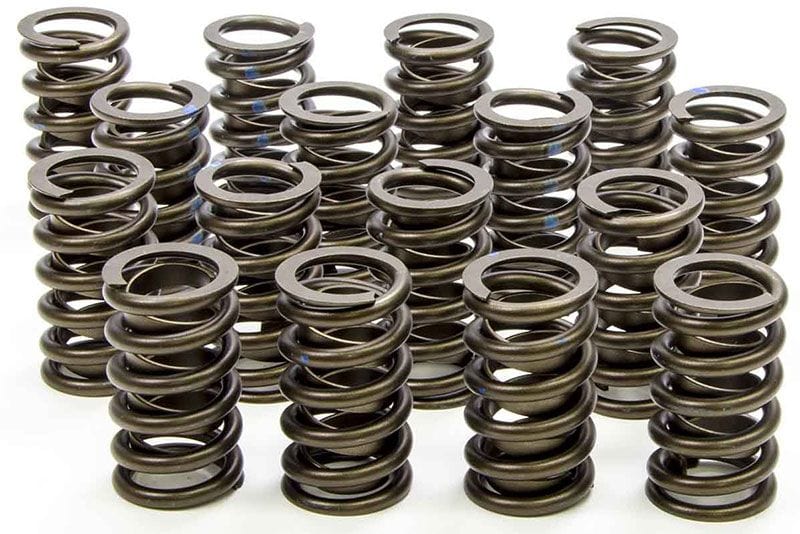 ISKY 250LBS @ 2.020" Seat Pressure, 690LBS @ 1.245" Open Pressure, 1.180" Isky Super-Rad Dual Valve Springs with Damper (16) 1.625" OD ISK1645 SR