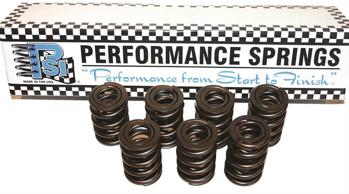ISKY 300LBS @ 2.000" Seat Pressure, 890LBS @ 1.200" Open Pressure Isky PSI Triple Valve Spring (16) 1.645" OD & 1.100" Coil Bind ISK1246 SR