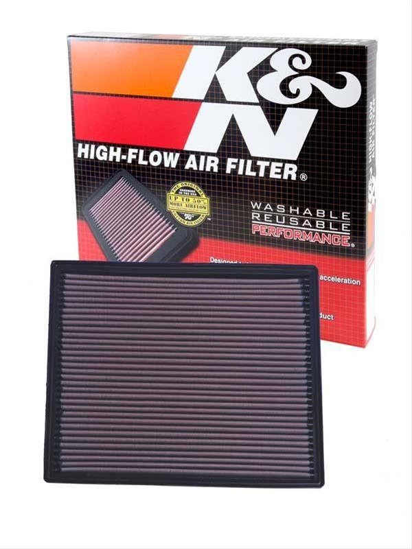 K&N Fits 1999-2005 Jeep Grand Cherokee 4.0L & 4.7L - KN33-2139 K&N K&N Replacement Panel Filter (A1332) KN33-2139 SR