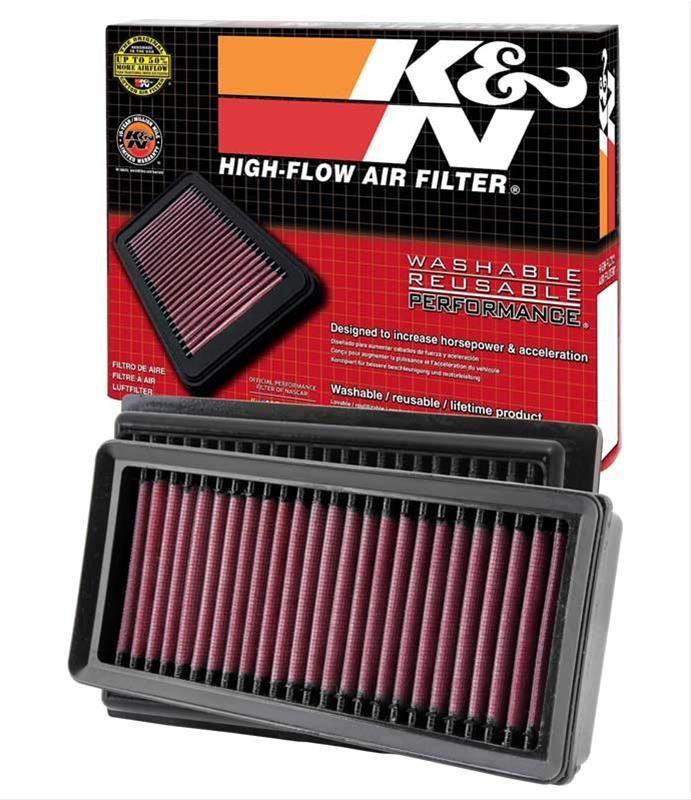 K&N Fits 2012-2020 Toyota Prius, C-HR 1.8L & Yaris 1.0L/1.3L Hybrid (A1835) - KN33-2485 K&N K&N Replacement Panel Filter KN33-2485 SR