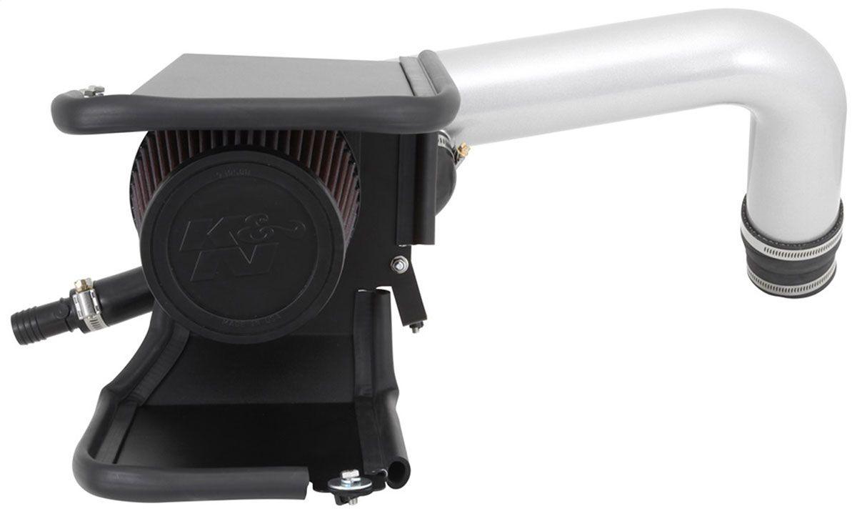 K&N Fits 2013-2017 Hyundai Veloster Turbo 1.6L L4 F/I - KN69-5312TS K&N K&N 69 Series Typhoon Air Intake Kit - Silver KN69-5312TS SR