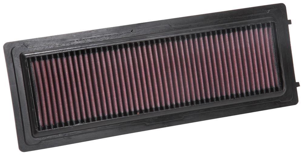 K&N Fits 2016-2019 Alfa Romeo Giulia 2.0L F/I, 2.2L Diesel - KN33-3071 K&N K&N Replacement Panel Filter KN33-3071 SR