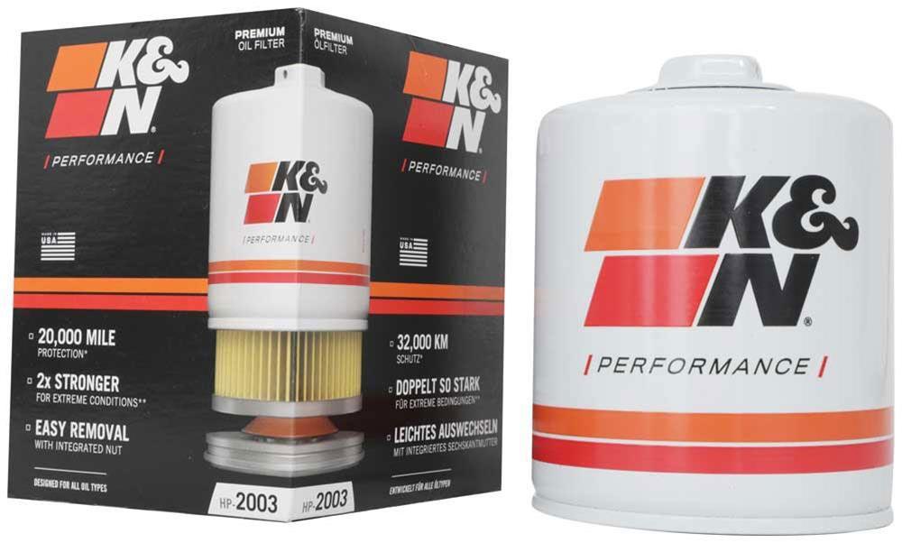 K&N Fits Holden, Jeep, Toyota - KNHP-2003 K&N K&N Performance Gold Oil Filter (Z30) KNHP-2003 SR