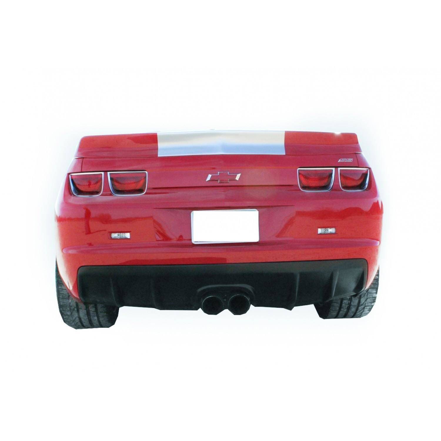 KBD Body Kits KBD Body Kits Chevrolet Camaro 2010-2013 Zin Style 1 Piece Polyurethane Center Exhaust Rear Diffuser SR