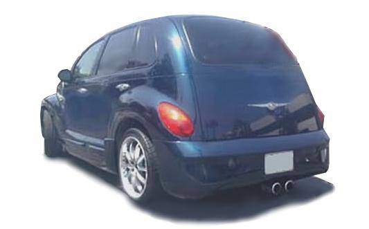 KBD Body Kits KBD Body Kits Chrysler PT Cruiser 2001-2005 Bomb Style 1 Piece Polyurethane Rear Bumper SR