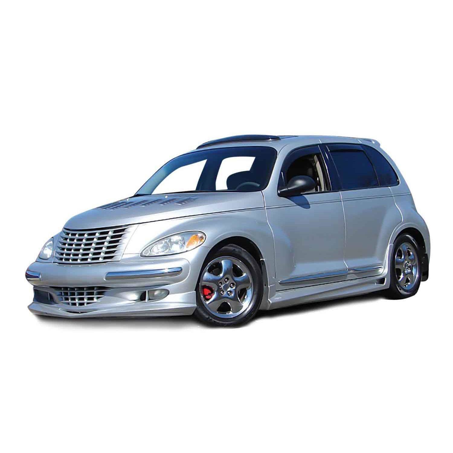 KBD Body Kits KBD Body Kits Chrysler PT Cruiser 2001-2005 Bomb Style 4 Piece Polyurethane Full Body Kit SR