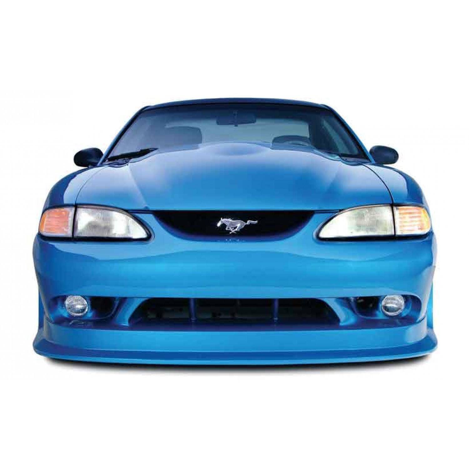 KBD Body Kits KBD Body Kits Ford Mustang 1994-1998 Cobra R Style 1 Piece Polyurethane Front Bumper SR
