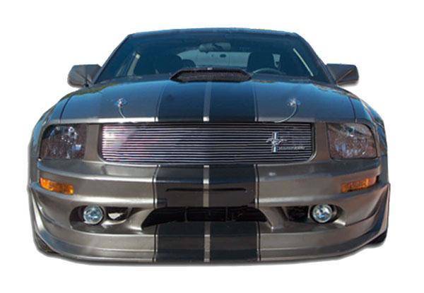 KBD Body Kits KBD Body Kits Ford Mustang GT / V8 2005-2009 Cobra R Style 1 Piece Polyurethane Front Bumper SR