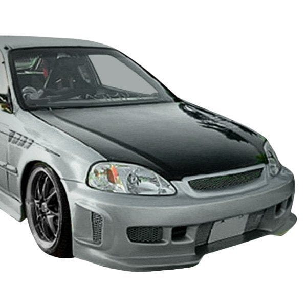 KBD Body Kits KBD Body Kits Honda Civic ALL 1999-2000 BW Spec Style 1 Piece Polyurethane Front Bumper SR