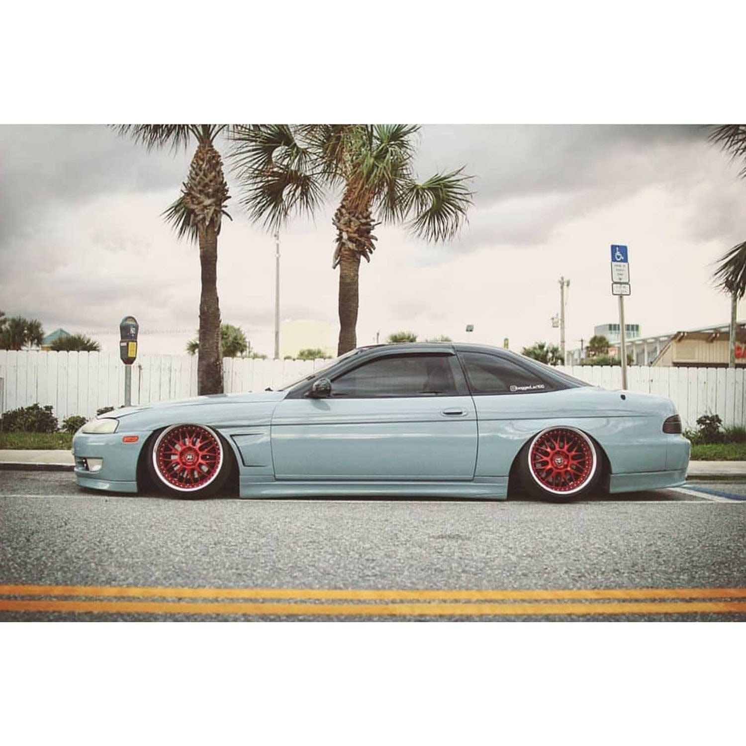KBD Body Kits KBD Body Kits Lexus SC SC300 SC400 1992-2000 Aero Craft Style 2 Piece Polyurethane Side Skirts SR