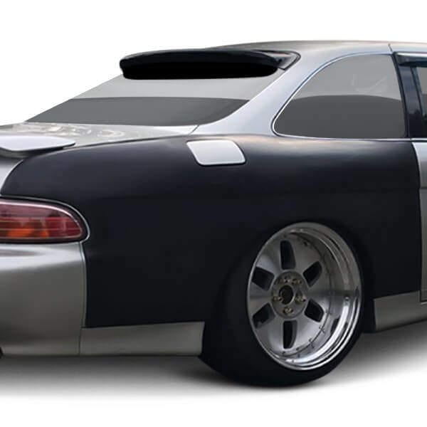 KBD Body Kits KBD Body Kits Lexus SC SC300 SC400 1992-2000 KBD Style 4 Piece Polyurethane 50mm Rear Over Fenders (with Gas Cap Extensions) SR