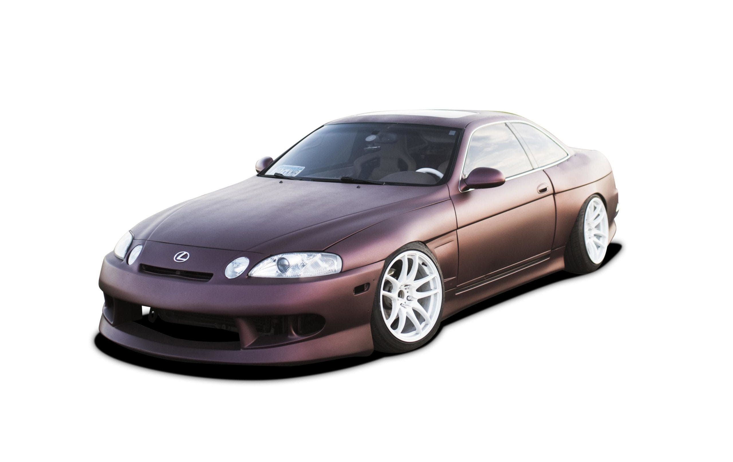KBD Body Kits KBD Body Kits Lexus SC SC300 SC400 1992-2000 VTX Style 4 Piece Polyurethane Full Body Kit SR