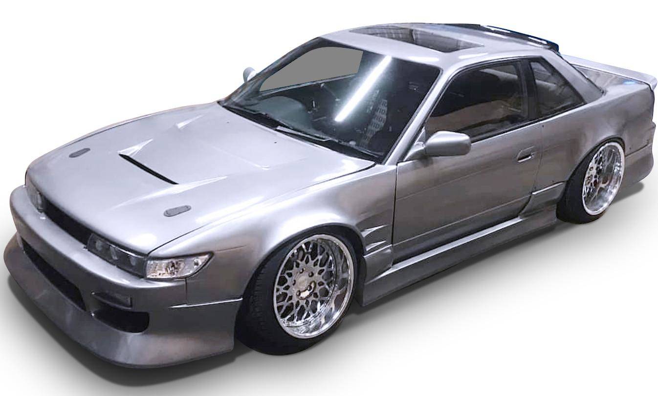 KBD Body Kits KBD Body Kits Nissan 240SX S13 Silvia Coupe 1989-1994 Bsport Style 4 Piece Polyurethane Full Body Kit SR