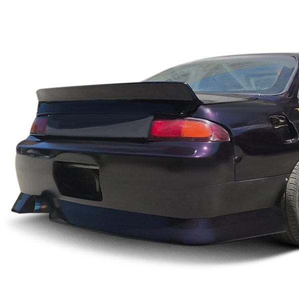 KBD Body Kits KBD Body Kits Nissan 240SX S14 ALL 1995-1998 DM3 1 Piece Polyurethane Rear Bumper SR