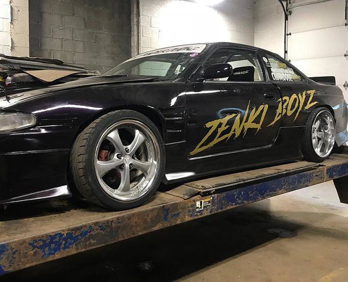 KBD Body Kits KBD Body Kits Nissan 240SX S14 ALL 1995-1998 DM3 2 Piece Polyurethane Side Skirts SR