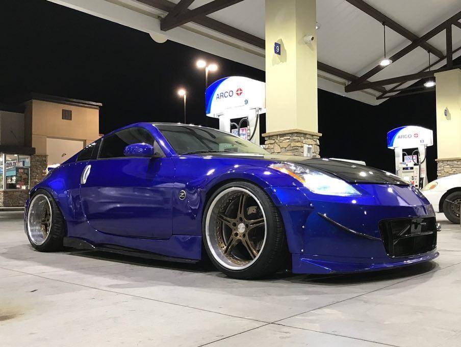 KBD Body Kits KBD Body Kits Nissan 350Z 2003-2005 4 Piece Polyurethane mike_myke Starter Kit SR