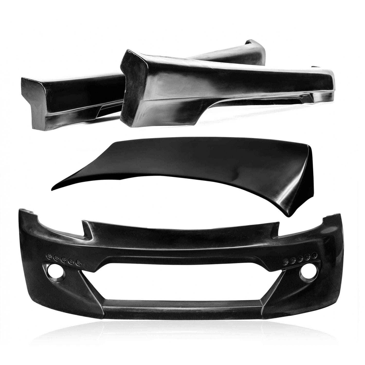 KBD Body Kits KBD Body Kits Nissan 350z 2003-2008 BNY Style 4 Piece Polyurethane Full Body Kit SR