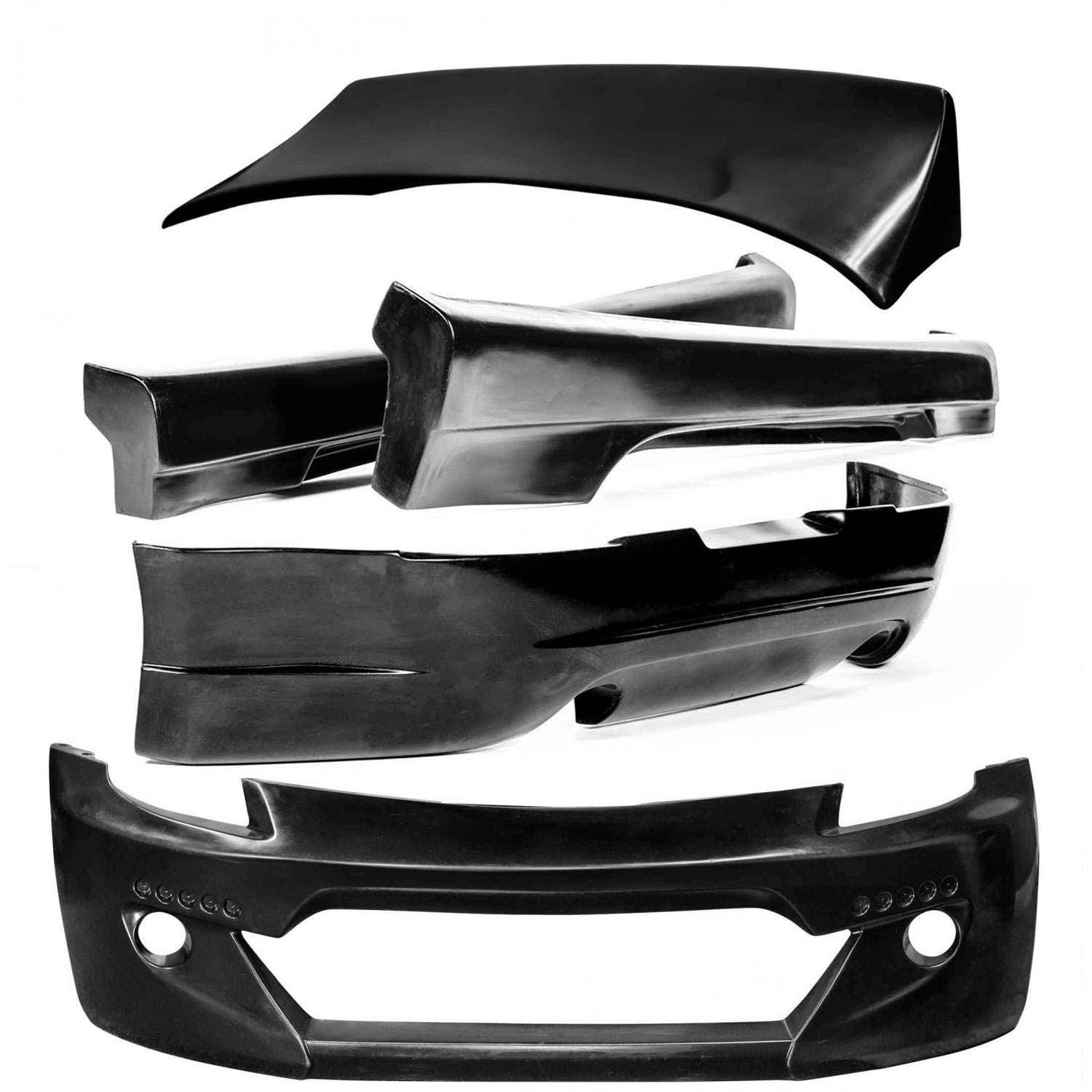 KBD Body Kits KBD Body Kits Nissan 350z 2003-2008 BNY Style 5 Piece Polyurethane Full Body Kit SR