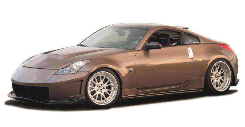KBD Body Kits KBD Body Kits Nissan 350Z 2003-2008 N3-R Style 1 Piece Polyurethane Front Bumper SR
