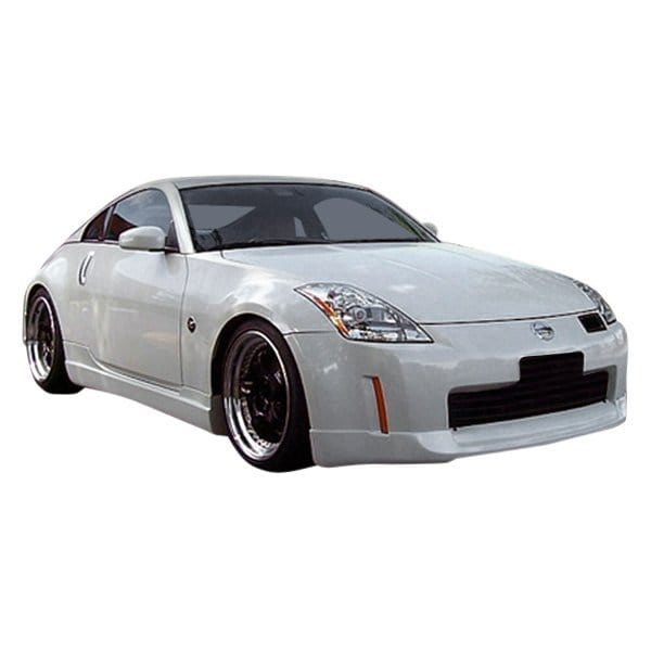 KBD Body Kits KBD Body Kits Nissan 350Z 2006-2008 ING Style 1 Piece Polyurethane Front Lip SR