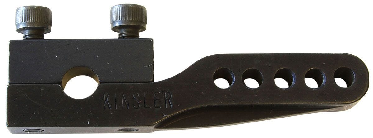 KINSLER Double End, 1.180"-2.180" C-C Kinsler 3/8" 2 Piece Throttle Arm KIN-5521 SR
