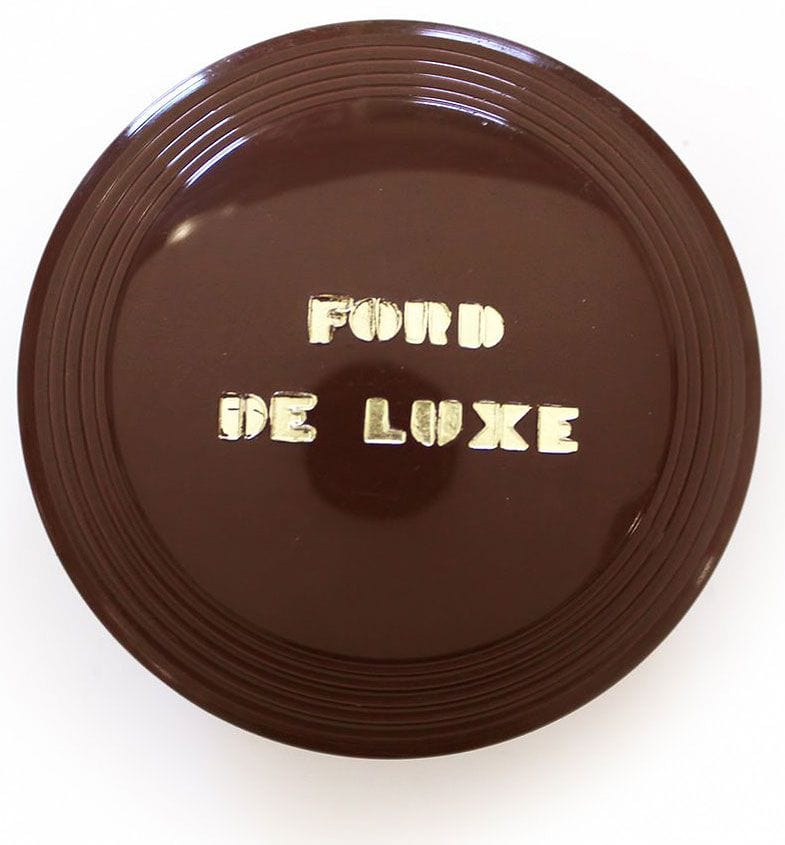 LIMEWORKS Black With "De Luxe" Logo Lime Works 1940 Style Horn Button LWDFDB SR