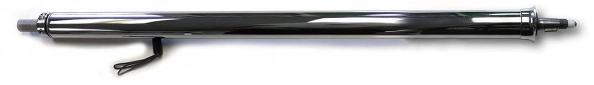 LIMEWORKS Polished 33" Long, 1-1/2 Tube With Horn Lime Works Banjo Style Steering Column LWDB33P112 SR