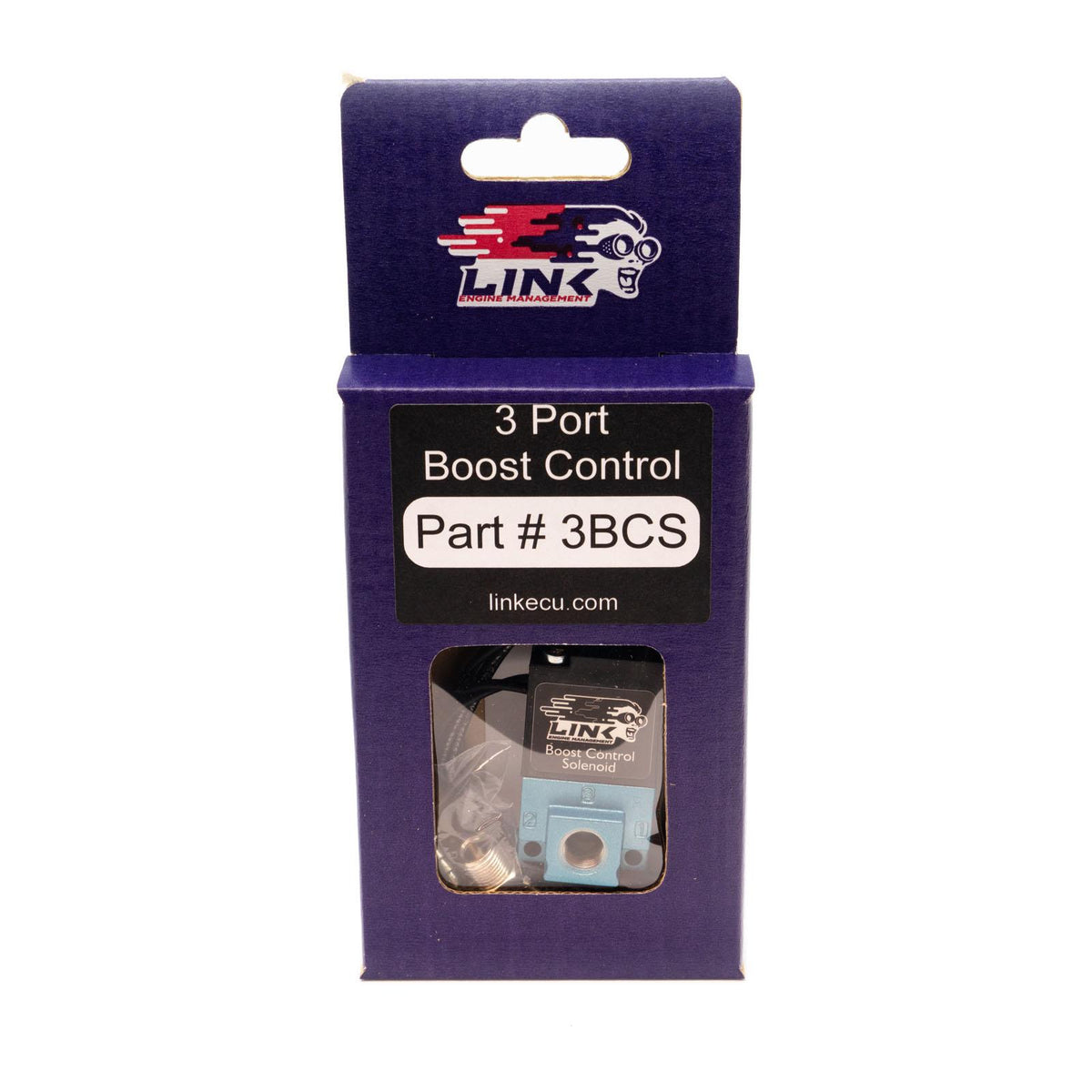 Link ECU Boost Controllers Boost Control Solenoid - 3 Port 101-0015 Link ECU Boost Control Solenoid - 3 Port 3BCS (101-0015) SR