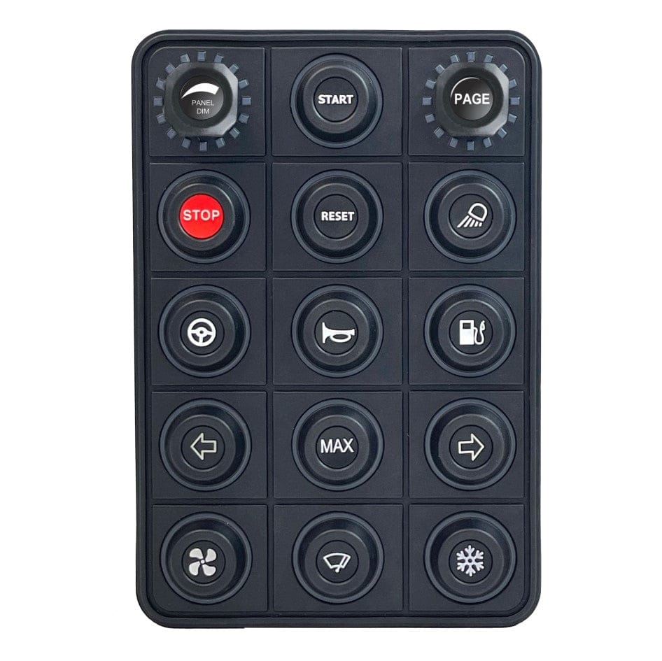 Link ECU Switch Panels Link ECU CAN Keypad 15 Button + 2 Rotary Encoders (101-0330) SR