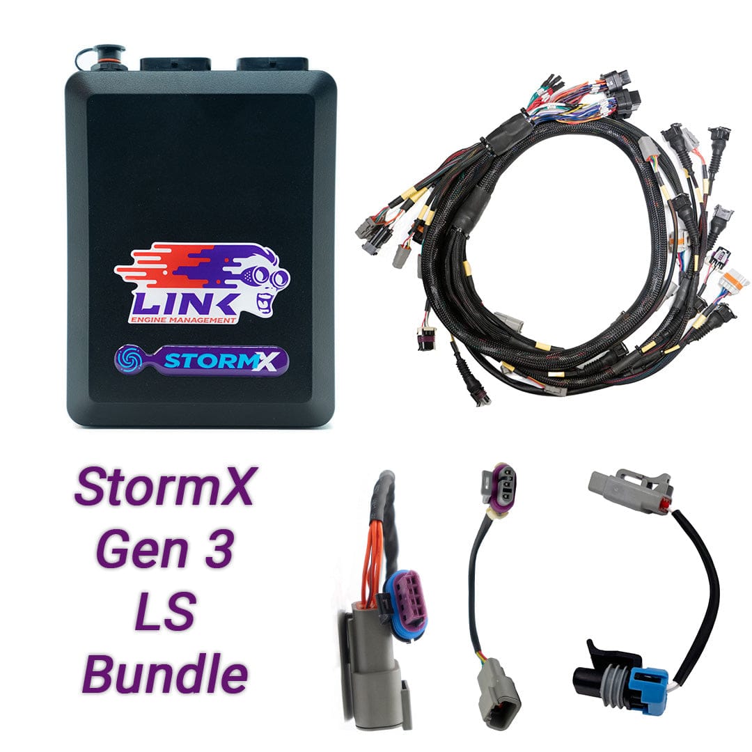 Link ECU Wiring Harnesses / Looms Link ECU Gen3 LS Cable Throttle Bundle: G4X StormX ECU + LS Engine Harness bundle (108-9005B) SR