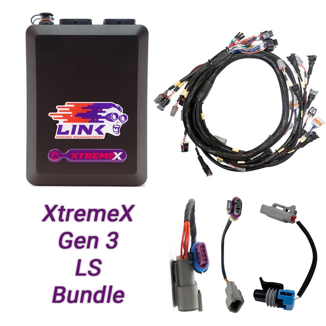 Link ECU Wiring Harnesses / Looms Link ECU Gen3 LS Drive-By-Wire Bundle: G4X XtremeX ECU + LS Engine Harness bundle (109-9005B) SR
