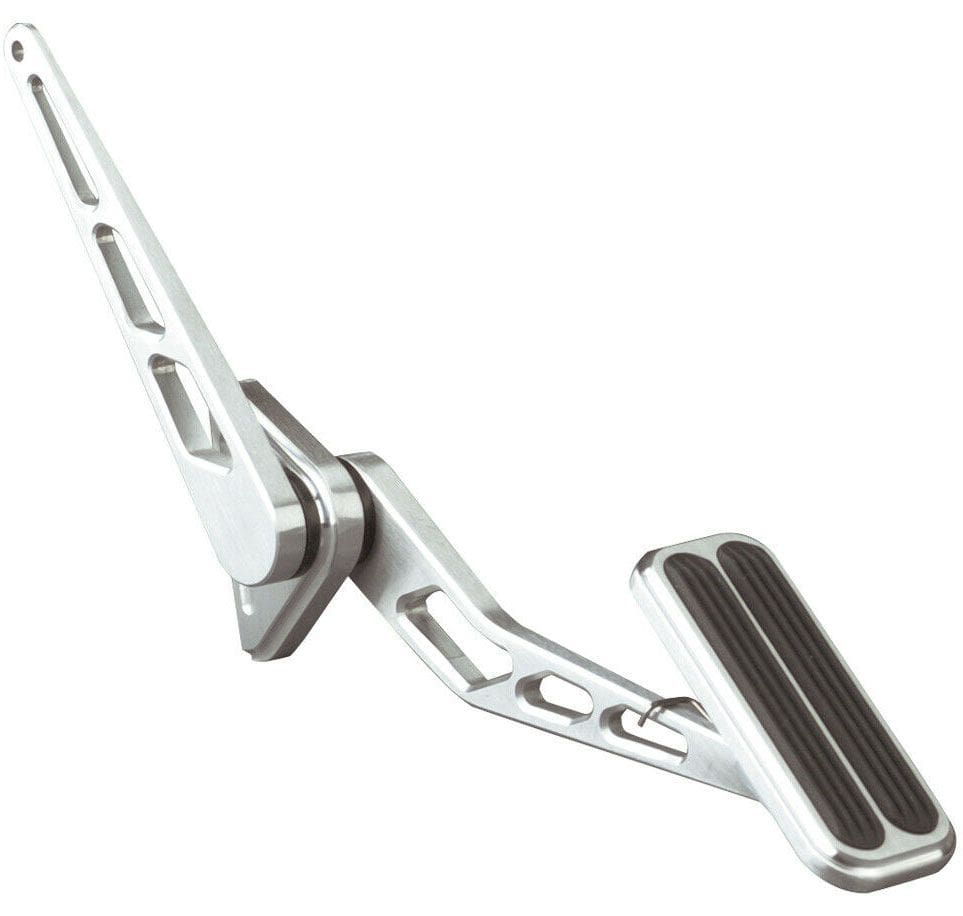 LOKAR Lokar Accelerator Pedal with Rubber - Brushed Billet Aluminium LK-BAG-6004 SR