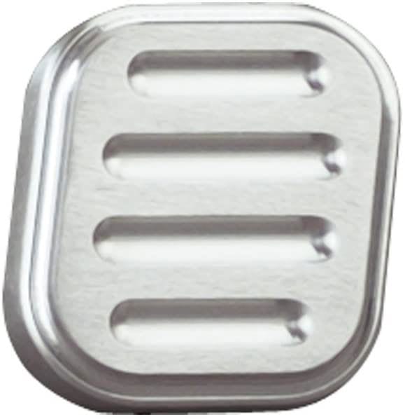 LOKAR Lokar Dimmer Switch Cover Ball-Milled - Brushed Billet Aluminium LK-BAG-6003 SR
