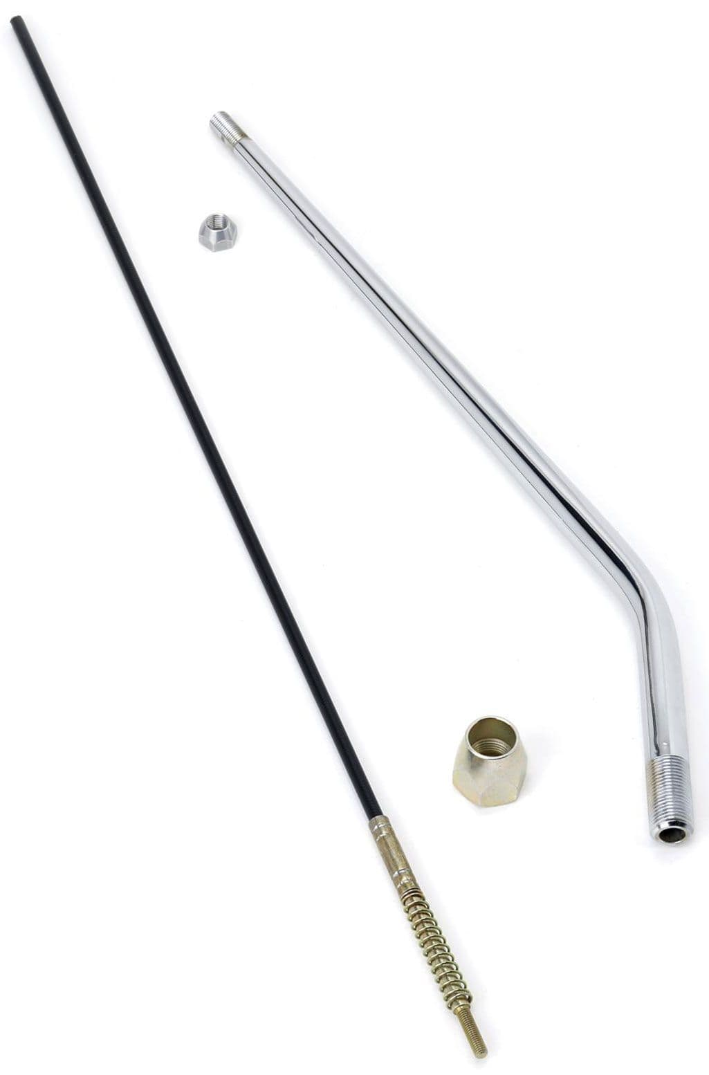 LOKAR P/GLIDE BRUSHED ALLO Y MUSHROOM Lokar LOKAR SINGLE BEND SHIFTER 1 6 LK-ATS60PGBN SR