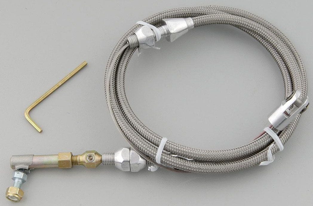 LOKAR Stainless Steel Housing Lokar 36" Universal Polished Hi-Tech Accelerator Cable LK-TCP-1000HT36 SR