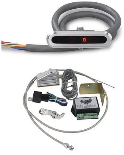 LOKAR Suit Chrysler 727/904/518 Transmissions, includes Sensor Kit Lokar Horizontal LED Dash Indicator - Brushed Billet Aluminium LK-CIND-1723 SR