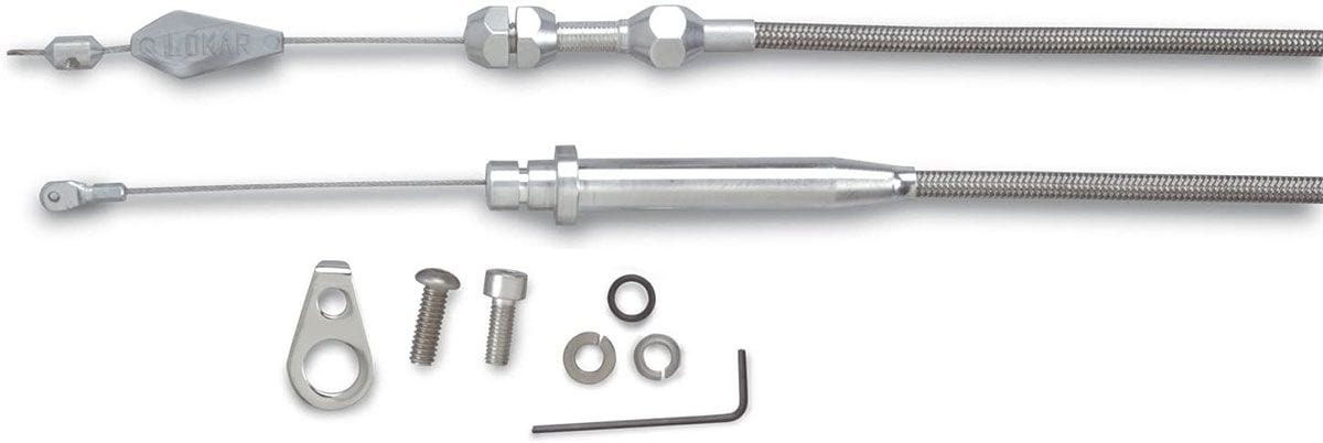 LOKAR Suit Ford C-4 Transmissions Lokar Polished Hi-Tech Kick Down Kit LK-KDP-20C4HT SR
