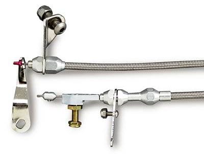 LOKAR Suit Ford C-6 Transmissions Lokar Polished Hi-Tech Kick Down Kit LK-KDP-20C6HT SR