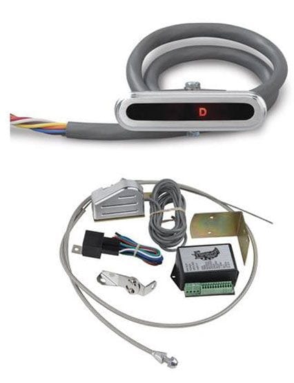 LOKAR Suit GM 700-R4/4L60 Transmissions, includes Sensor Kit Lokar Horizontal LED Dash Indicator - Brushed Billet Aluminium LK-CIND-1717 SR