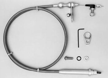 LOKAR Suit GM Powerglide Transmissions Lokar Polished Hi-Tech Kick Down Kit LK-KDP-20PGHT SR