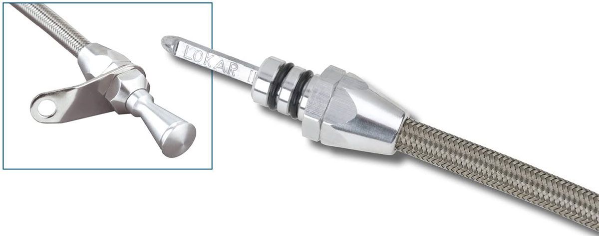 LOKAR Suit Powerglide Transmission mount (Aluminium Transmission Case Only) Lokar Hi-Tech Transmission Dipstick LK-TD-30PGTM SR