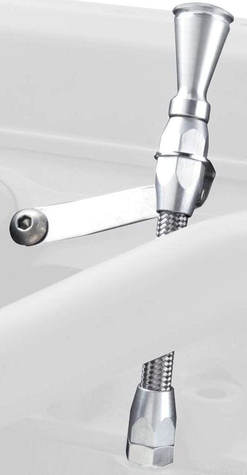 LOKAR Suit Small Block Chevy pre 1979 Lokar Braided Stainless Steel Flexible Engine Dipstick LK-ED-5002 SR