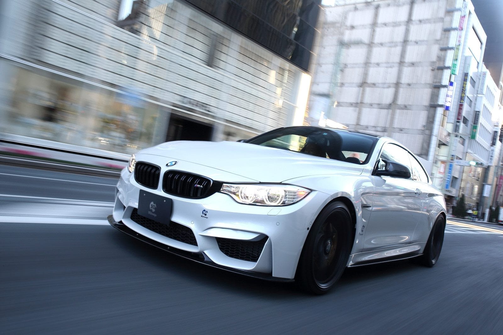 Luxury Sports Luxury Sports 3D Style Front Lip For BMW F80 F82 F83 M3 M4 Carbon-PP SR